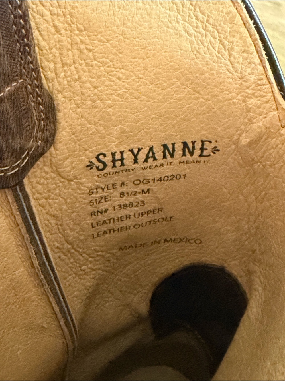 Shyanne Loretta western Boots - Picture 6 of 9